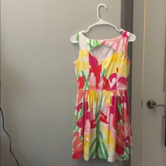 Lily Pulitzer Size 4 Floral Dress - Picture 2 of 5